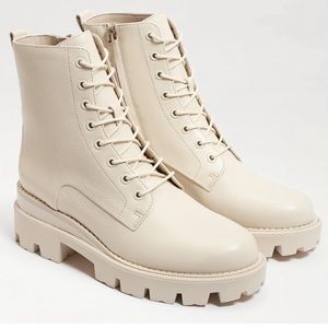 Sam Edelman Garret Combat Platform Boots size 10.5